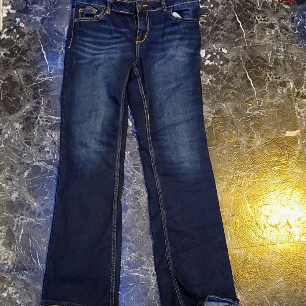 Cat and jack jeans,new pair size 16 dark blue